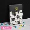 NoteBook-Black Cute Cat 