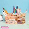 Stationery Organiser Box-Pink