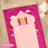 Large Prayer Rug For Girl-Fuchsia