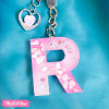 Resin Keychain - Letter R