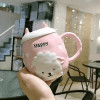 Ceramic Mug-Pink Sheep 