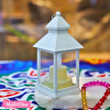 Acrylic Lighting Lantern-White-Small