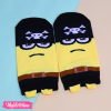  Foot Socks-Minion Balck 