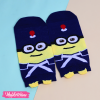  Foot Socks-Minion Dark Blue 