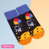  Foot Socks-Black Astronaut