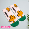  Foot Socks-Giraffe