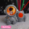 Ceramic Lighting Lamp 2*1-Gray Astronaut