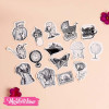 Set OF Black&White Sticker ( 15 )