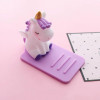3D Silicone Phone Stand - Unicorn 