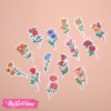 Set OF Flower Sticker (12)