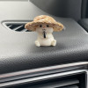 Cartoon Hamster Design Car Ornament