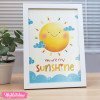 Wooden Digital Graphics Frame - Sunshine 