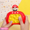 Quick Push Game Console,4 Modes Games, A Toy Game Machine That Exercises Reaction - Mario