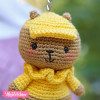 Crochet Keychain-Bear