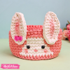 Crochet Basket-Rabbit