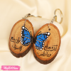 Painting Keychain-لك جناح...ولي جناح