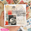 Set Of 12 Vintage Stickers