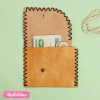 Leather Coins Holder-Fkower