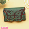 Leather Wallet-Butterfly 
