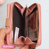 Leather Wallet - Flower