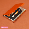 Magnetic Leather Card Case