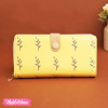 Leather Wallet - Leaves 