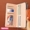 Leather Wallet - Flower