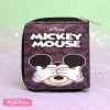 Leather Wallet-Gray Mickey Mouse