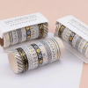 10 Rolls Metallic Pattern Washi Tape