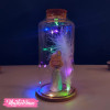 Glass Lighting Lamp-Light Blue Dress 