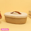Crochet Basket-Off White