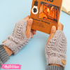 Crochet Gloves For Men-Gray