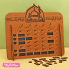 Wooden Prayer Board Stand