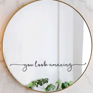 Slogan Graphic Wall Sticker