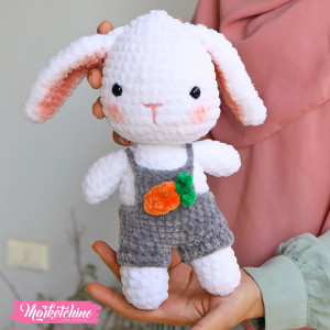 Doll-Crochet-Pink Bunny (25 cm )