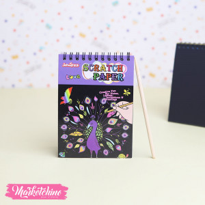 Scratch Papper for Rainbow Magic Art Drawing-Purple Small