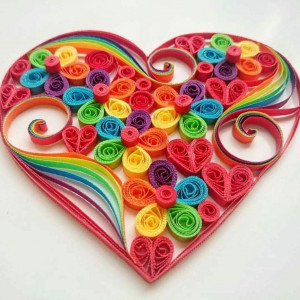 Quilling Paper-Crystal (280 Slice )