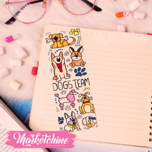 Bookmark-Dog Team