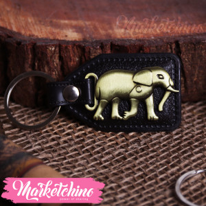 Keychain-Elephant-Copper-1