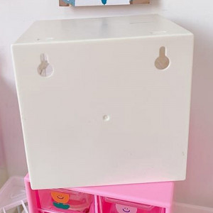 6 Drawers Stationery Organizer Box With Random Sticker-White