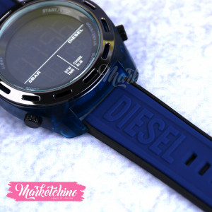 Digital Watch-Dark Blue