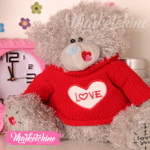 Toy Teddy Bear Gray 