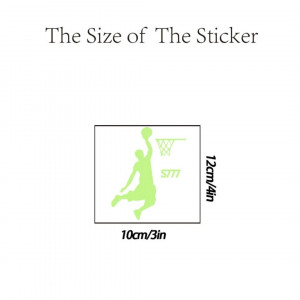 Glow-in-the-dark Figure Graphic Switch Wall Sticker