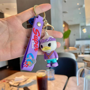 Silicone Keychain-Dasiy Duck