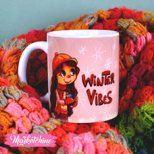 Printed Mug-Winter vibes