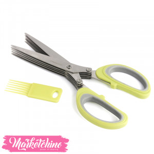  Stainless steel scissors Vegetables-Green