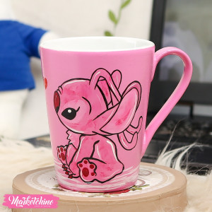 Painted Ceramic Mug - Angel 