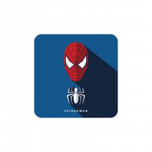 Rubber Mouse Pad-Spider Man
