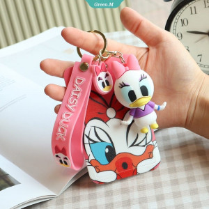Silicone Keychain&Card Cover-Daisy Duck