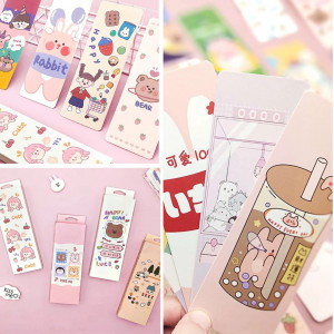 30pcs Cartoon Graphic Random Bookmark